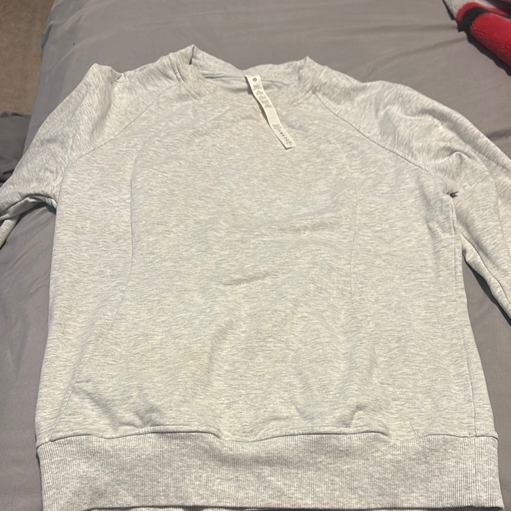 Gray Crewneck Sweatshirt